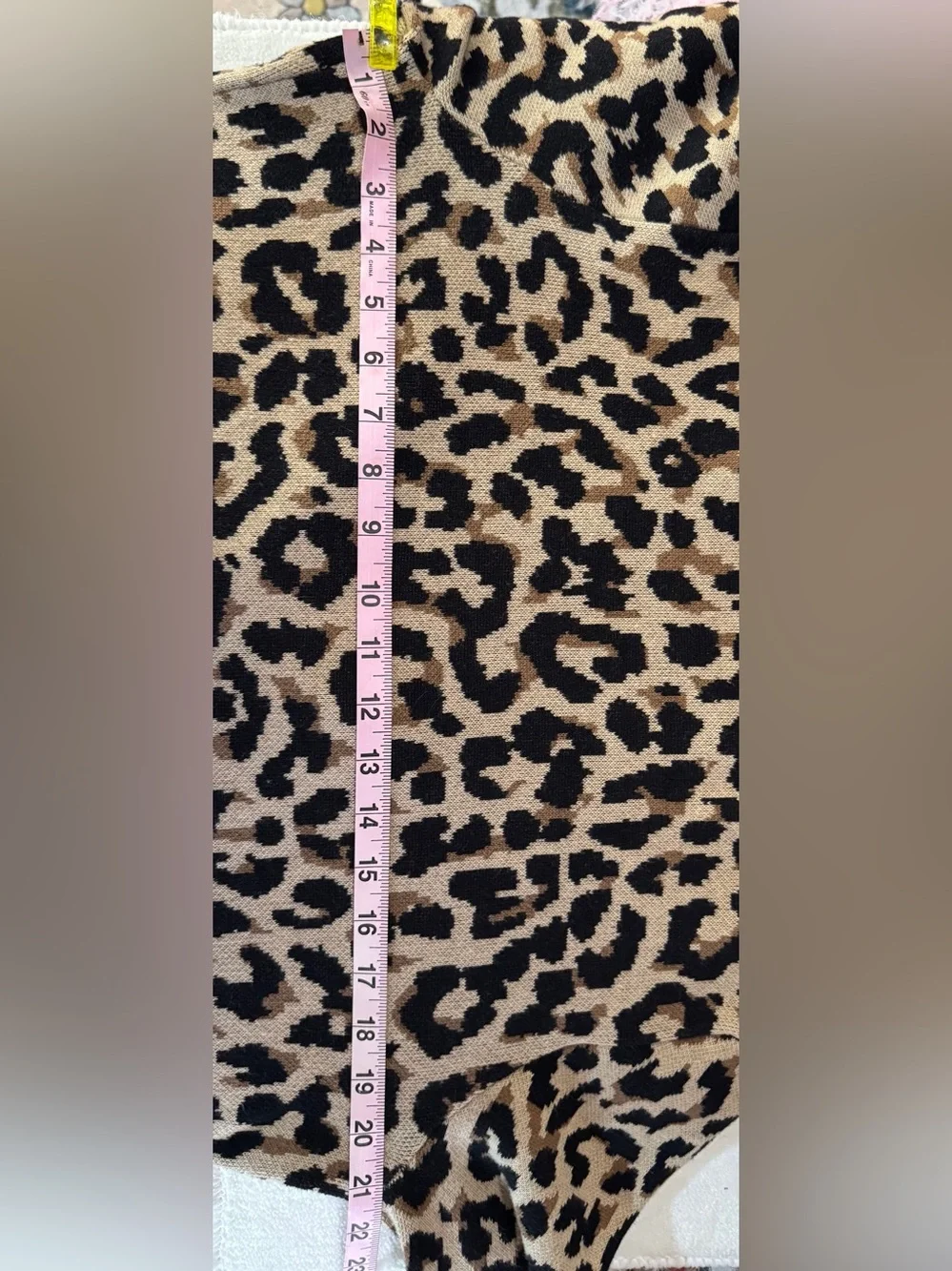 J. Crew crew leopard